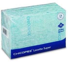 Ściereczki Chicopee Lavette Super Green (25 szt.)