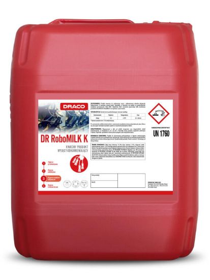 Obrazek Draco RoboMilk K 24kg kwas do robotów