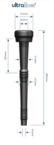 Gumy strzykowe milkrite krótki kubek 10mm WS029U