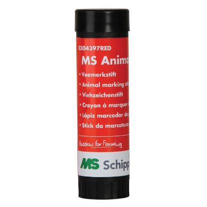 Obrazek Czerwony marker MS do znakowania, 60 ml