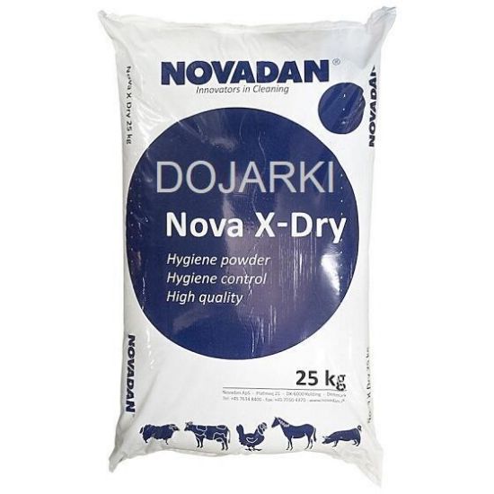 Obrazek Nova X-Dry proszek do suchej dezynfekcji i oszuszania pomieszczeń i ściółki