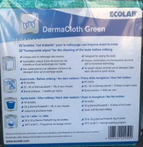 DermaSoft wielorazowe chusteczki do wymion 20 szt.