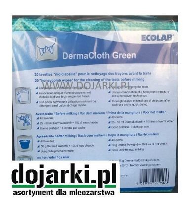 Obrazek DermaSoft wielorazowe ścierki do wymion 160 szt.