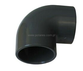 Kolano PVC 90mm